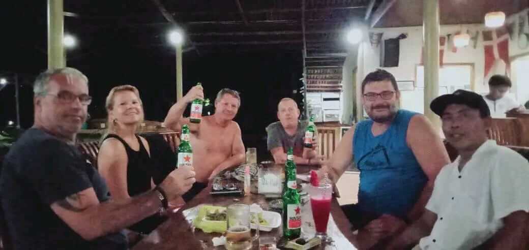 Evening ambiance at Rejeng